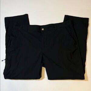 Columbia Omni-Shield Advanced Repellency Men's Black Pants Sz 42x32